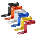 전화 익스텐더 오토바이 PC 클램프 다중 마운트 레버 백미러 액세서리 브래킷 바 기능 홀더 1 bla