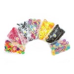 헤어 100개입 고무줄 1P 데일리 머리끈