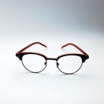 Foxhill 하금테 메탈 뿔테 안경 G-6752