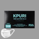 케이퓨리 귀편한 숨쉬기편한 마스크 KF80