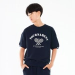 고스트리퍼블릭 고스트블릭 주니어 테니스 XY 주니어 오버핏 반팔 티셔츠 JT-J3210