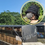 씌우는 얼굴모기장