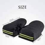 바이크 오토바이 핸들 바 머프 에어리 3D 옥스포드 방수 태양 보호 장갑 반사 스트립 디자인 여름