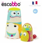 에스까보 1234 목욕놀이 컵쌓기 4pcs