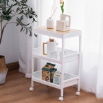 히키스 히키스 서랍수납 무빙카트 테이블 트레이 3단 이동식 트롤리