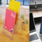 전단지 카탈로그꽂이 A4 3단 4579