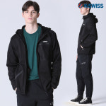 케이스위스 케이스위스 K-SWISS 매쉬 포켓 스트링 기모 후드집업 점퍼