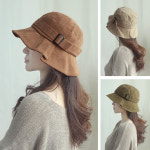 애지중지상점 여성 가을 캠핑 버킷햇 겨울 벙거지 중년 엄마 모자 H8002 05
