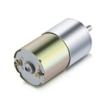 그리티산 DC 12V 기어 모터 고토크 전기 마이크로 속도 감소 기어드 중심 출력축 직경 기어박스 10 RPM 12 Volt 10RPM