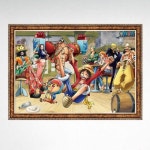 학산문화사 학산문화사 1000조각 직소퍼즐 - 원피스 파티타임 액자세트