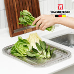 바겐슈타이거 스텐 사각 설거지통 10L 정리보관대 주방