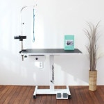 위 오성 벨라펫 전동리프트 애견미용테이블 서랍형 중형 BPT-L7012M