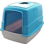 고양이 뚜껑 화장실 사막화 방지 토일렛 배변