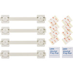 산와서플라이 산와서플라이 강원전자 산와서플라이 지진 대비 전도 방지 스토퍼 롱타입 56kg QL-60N