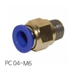 코리아뉴메틱 PC타입 원터치피팅 PC 4-M6 10개입