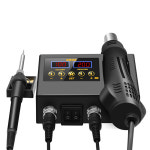 8898 SMD 작업 IN BGA 인두 디스플레이 LCD 납땜 용접 스테이션 공기 디지털 A
