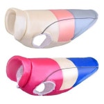 키밍 애견 겨울 패딩 자켓 반려견 조끼 방수 따뜻한 핑크네이비