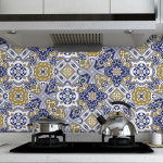 북유럽 스타일 타일 시트지 스티커 5장 PHZT 1 PHZT-001