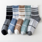 준캡 남자 남성 가을 겨울 양말 파스텔배색체크 성인양말