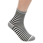 스타일리쉬한 스트라이프 숙녀 미니 컬러 링글 양말