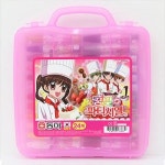 크레파스 24색 여 디자인랜덤 국산 동아 여아 파티시