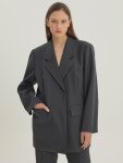 유아이제이아이 유아이 제이아이 Wool Blend Suit Jacket Dark