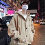 와이에스몰 남자 가을 간절기 단추 후드 점퍼 9026696A