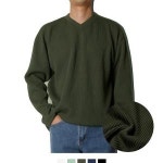 모던 데일리 브이넥니트