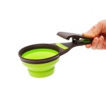반려동물 사료스푼 밀봉집게 사료컵 PP-10040