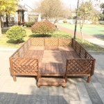 방부목 상 조립식 야외 나무 테라스 조립식 상