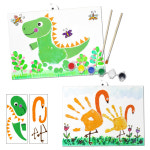 손도장 발도장 액자 1인용 발도장 동물 그리기 손도장찍기