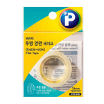 프린텍 투명 양면 테이프 리필 12x6 35m