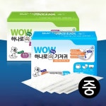 와우 강아지 리필기저귀 30매 중형 일자형 속기저귀