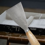 소형 헤라칼 스크래퍼 껌칼 미장 끌개