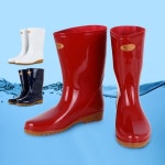 보생 보생 항균 신여장화 주방 방수 여자 조리화 주방화 긴장화