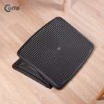 Coms 발 받침대 풋레스트 FOOT REST 각도조절 책상 사무실 가정용 발받침대생활건강 발받침대 사무실