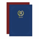 문화 종이상장케이스 고급끼움식 상 청색 F692-7