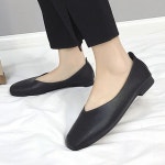 여성 플랫 슈즈 구두 여자 정장 신발 단화 베이직 3색