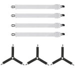 스프렉스 스프렉스 침대시트 고정밴드 이불패드고정 집게 일자형 DS-E353