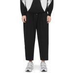 다꾸앙 편안한 밴딩 핀턱 항아리 면바지 E09C5_PC4394