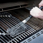 바베큐 화로대 그릴 석쇠 철솔 청소솔 브러쉬