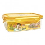 직사각 5호 공간활용 위생 밀폐용기 1 4L 플라스틱통