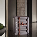 인테리어 컨테이너 캐비닛 철제 A 빈티지 수납장