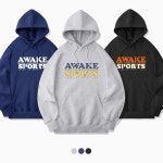 어웨이크 스포츠 어센틱로고 오버핏후드 H2681