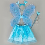 할로윈 천사날개 드레스 세트 4 코스튬 파티용품 J0940