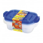 쿨라라 직사각 7호 1 1L 3p 밀폐용기