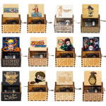 상상 드래곤 볼 뮤직 박스 원피스 나무 손 크랭크 팬더 크리스마스 선물 생일 새해 Dropship