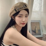 여자 앤티크 화가 메탈 당김 시크 모자 베레모 봄가을 YJ4