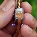 미니 스트로크 정밀 구리 나사 선형 스테퍼 모터 5 9V 드라이브 2상 4선 액추에이터