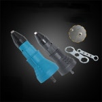1PC 전기 리벳 건 어댑터 2 드릴 무선 너트 팅 도구 삽입 4MM-4